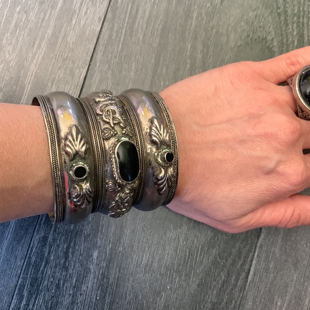 Free people brass cuff preowned